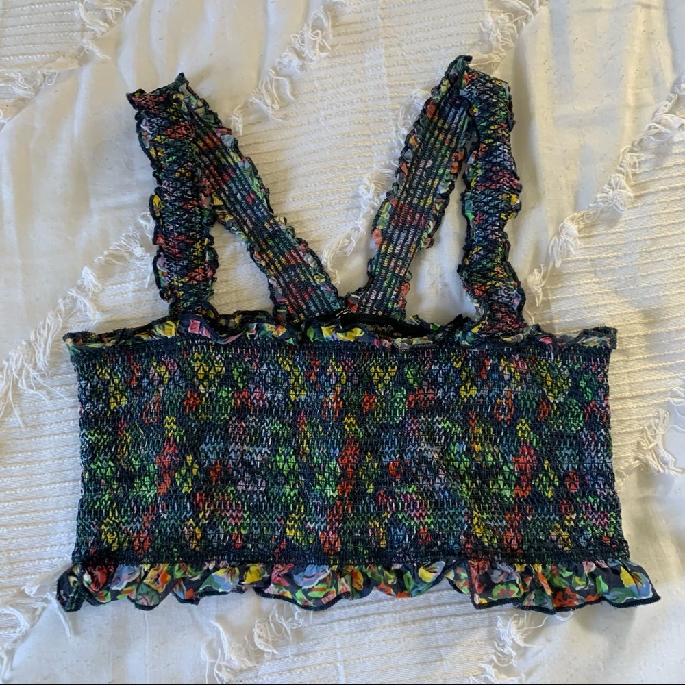 Urban Outfitters Smocked Bra Top